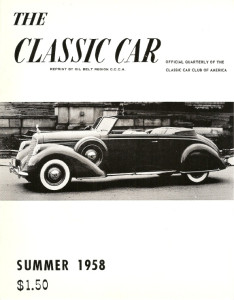 THE CLASSIC CAR 1958 SUMMER - BRUNN, CHESAPEAK BAY REGION, MAYBACH 12*